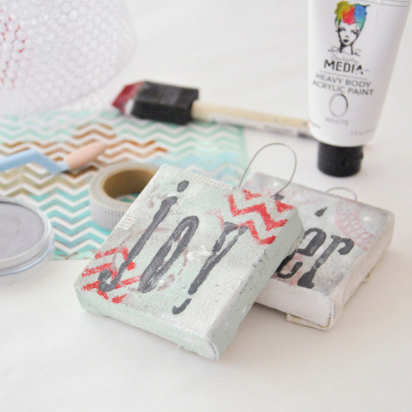 A Merry Mixed-Media Christmas Project