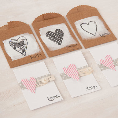 Teeny Tiny Valentine's Day Card Project