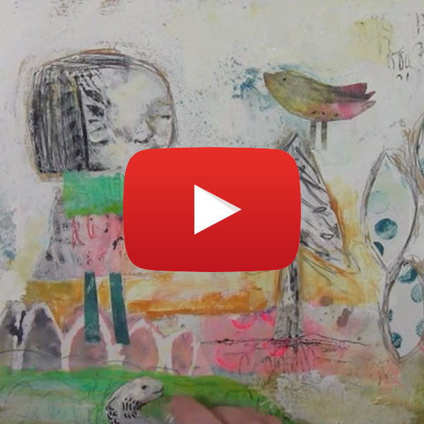 Printmaking Unleashed Inspired Project Video by Mindy Lacefield