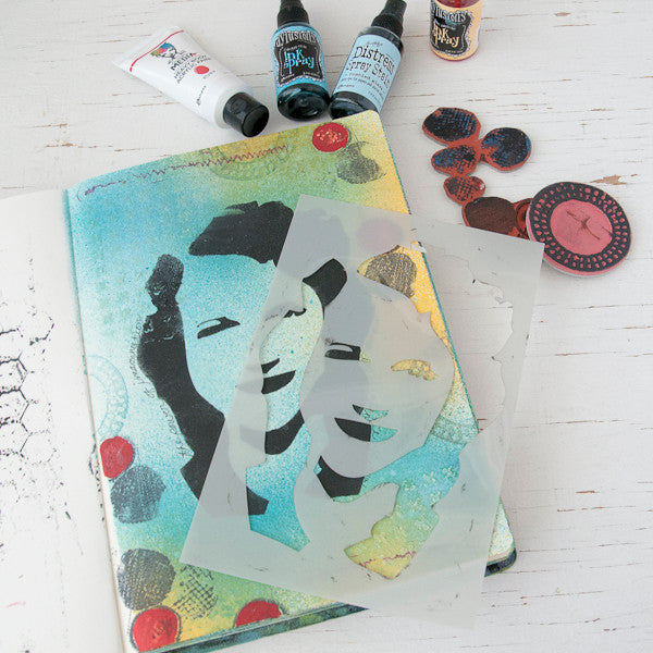 Silhouette Art Journal Page Project