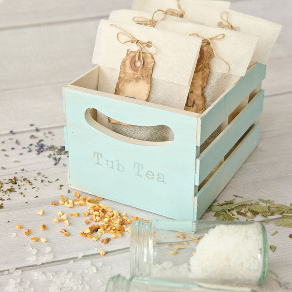 Easy Tub Tea Sampler Project by Johanna Love