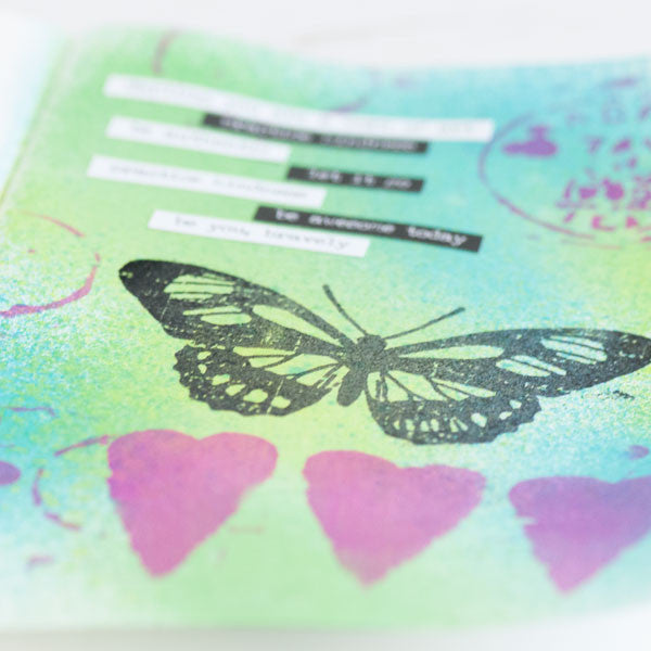 Be You, Bravely Art Journal Page Project