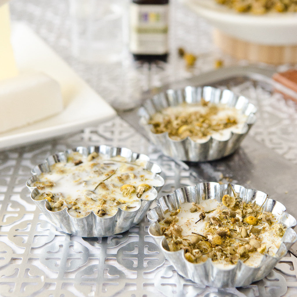 Handmade Chamomile Soaps in 5 Minutes or Less