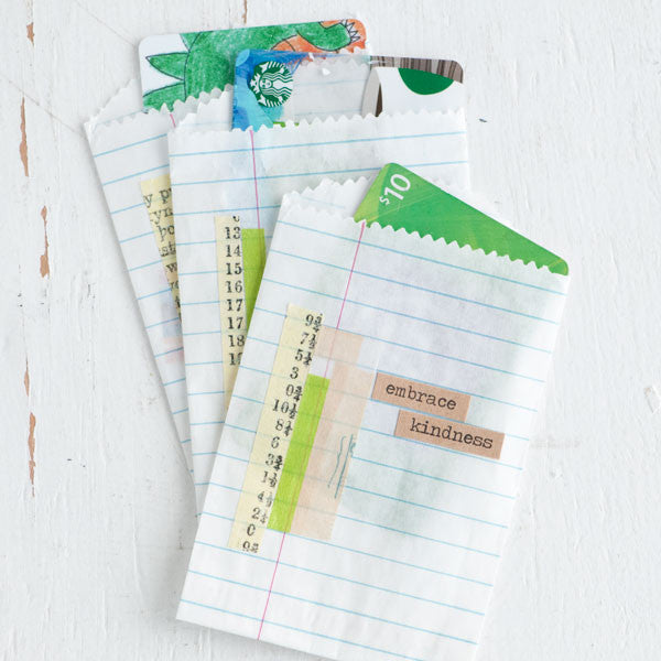 Back to School Goodie Bags + Bonus Gift Card Holder Project