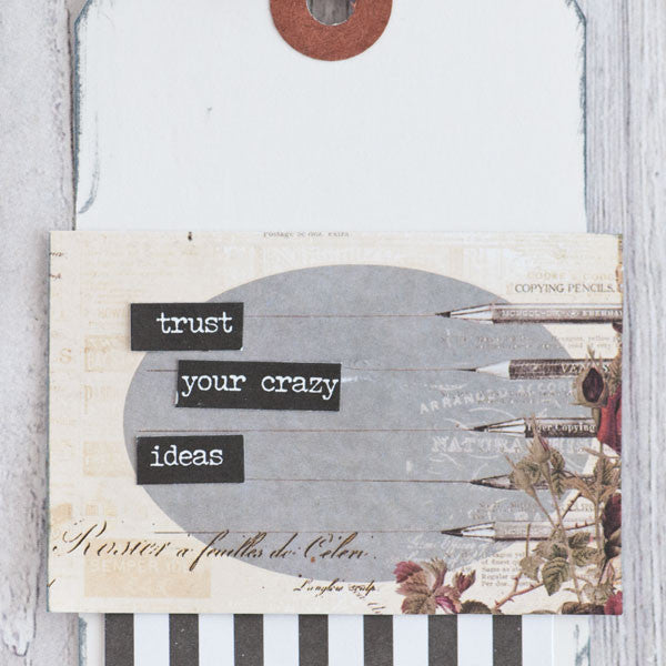 Vintage Flair Meets Modern Mix Tag Project