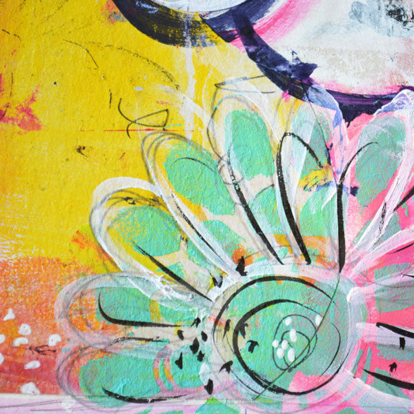 Mixed-Media Art Journal Page Project by Rae Missigman