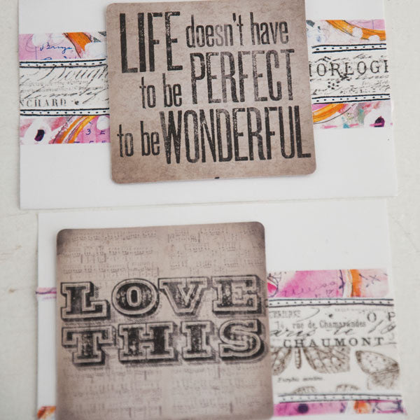 In the Moment Quick and Easy Cards Project