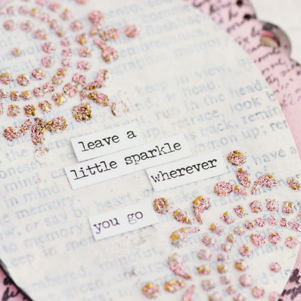 Leave a Little Sparkle Project by Sarah Donawerth