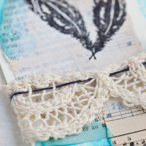 Feathers, Lace, and Watercolors Burst Project