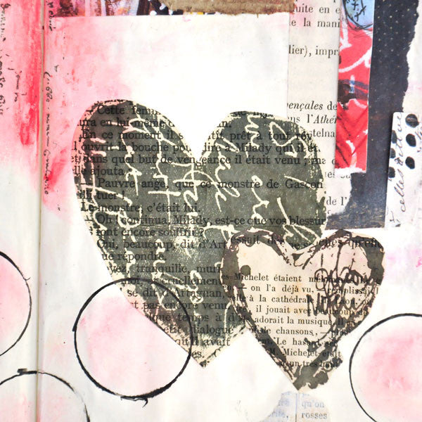 Go Where Your Heart Takes You A Monthly Art Journal Project + A FREE Printable