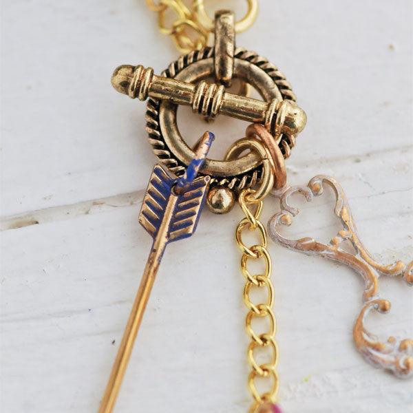 Dragonflies and Dreams Two-Way Necklace by Sarah Donawerth