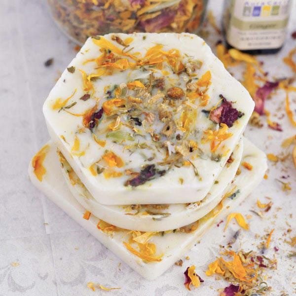 Lemongrass and Ginger Stamped Soap Project