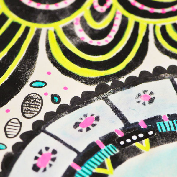 Doodle to Your Heart's Content A Monthly Art Journal Project