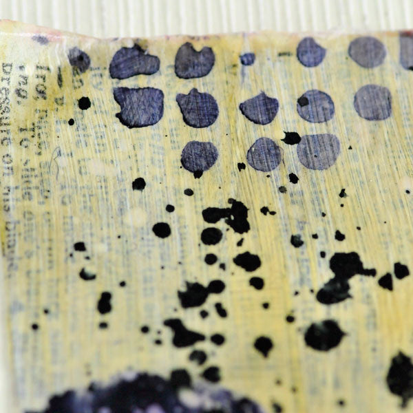 Midnight Blooms Mixed-Media Project