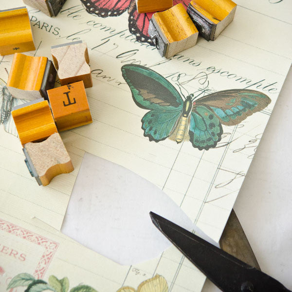 Decoupage Papers Three Ways: A Trio of Journals for Mom