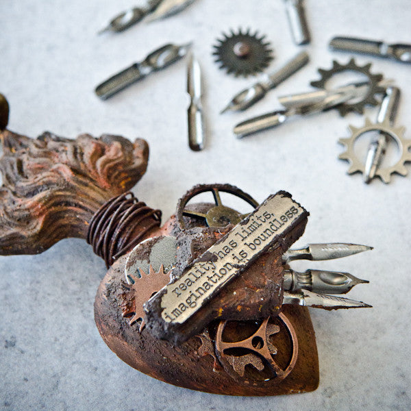 Rusted Steampunk Heart Project