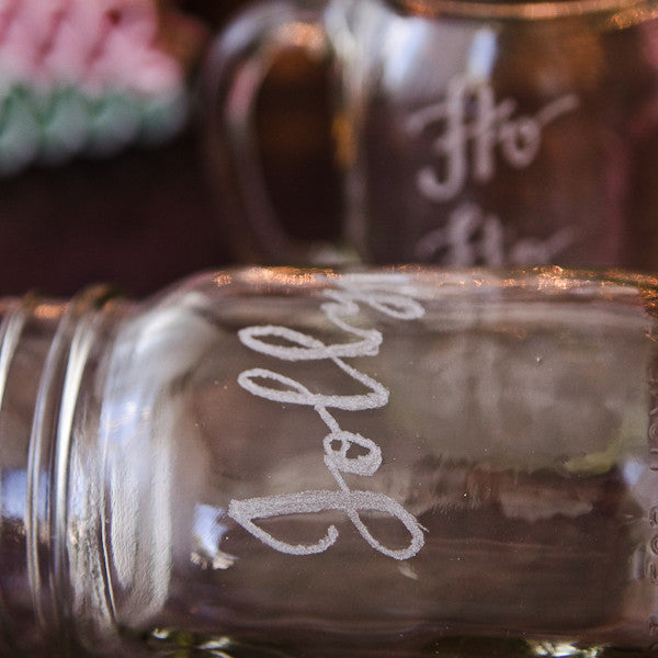 Holly Jolly Engraved Mugs Project