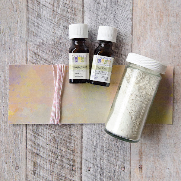 Citrus and Bentonite Clay Face Mask Project