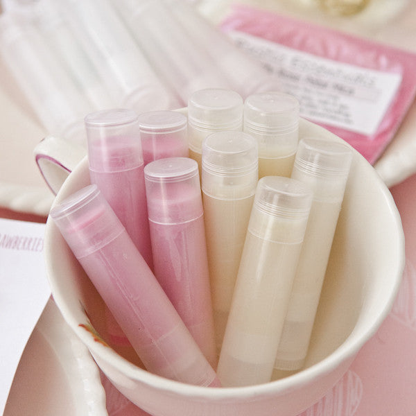 Chocolate-Covered Strawberries Lip Balm Project