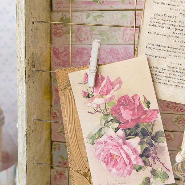 Shabby Chic Desk Décor Part 1: Memo Board