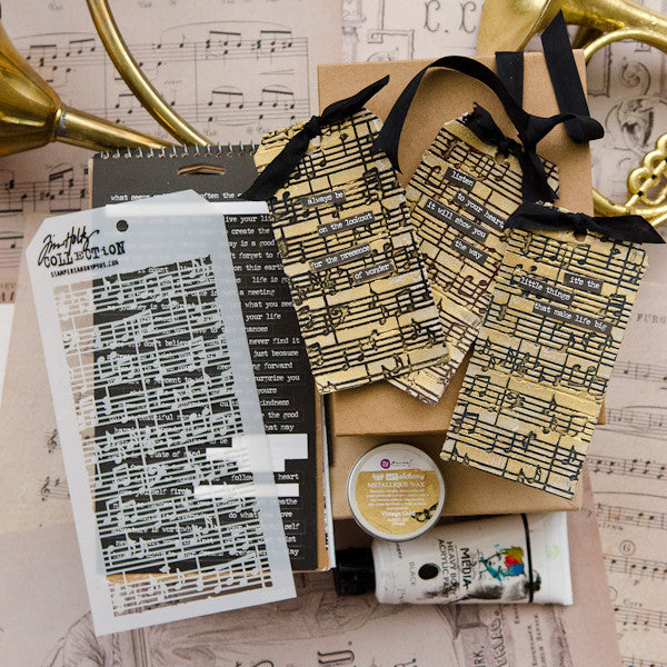 Gilded Sentiments Tag Project
