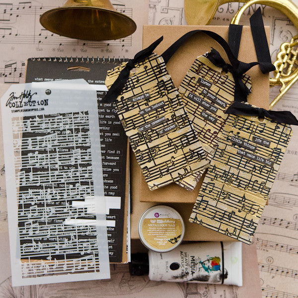 Gilded Sentiments Tag Project