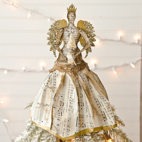 Steampunk Angel Christmas Tree Topper Project