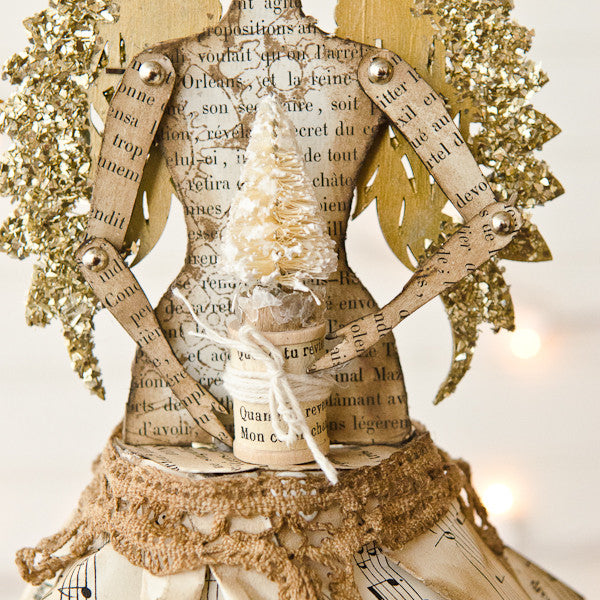 Steampunk Angel Christmas Tree Topper Project