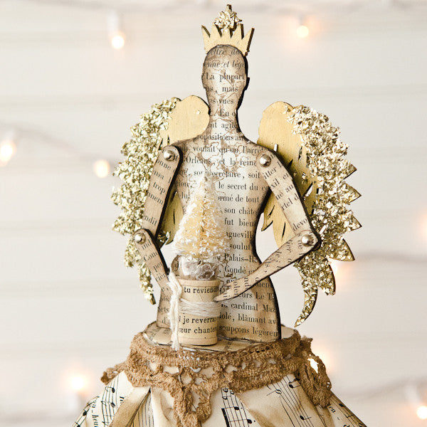 Steampunk Angel Christmas Tree Topper Project