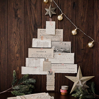 Paperie Christmas Tree Project by Johanna Love