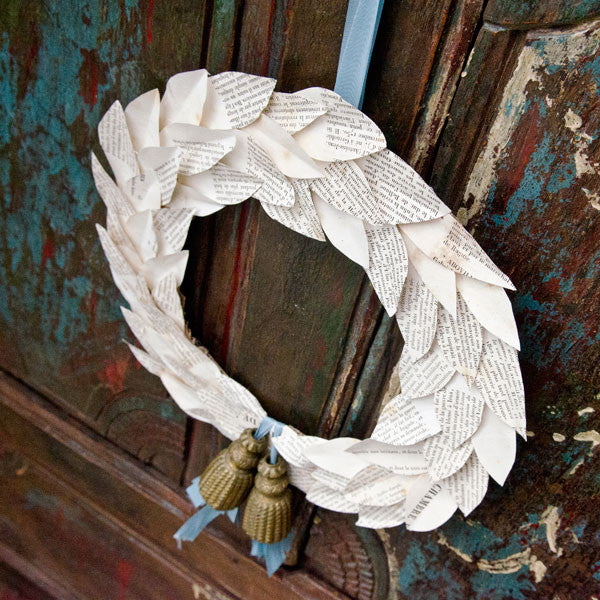 French Flea Market Laurel Wreath Project