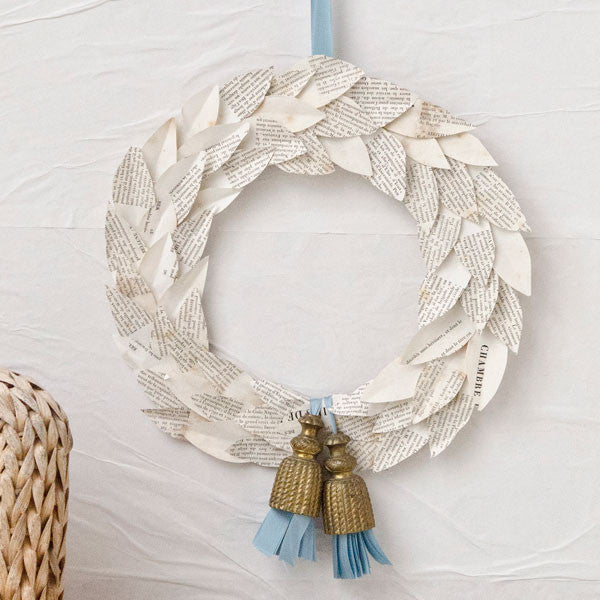 French Flea Market Laurel Wreath Project