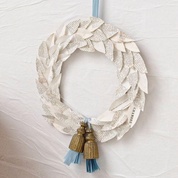 French Flea Market Laurel Wreath Project