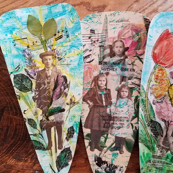 Charmed Floral Memory Fan Project by Ella Wilson