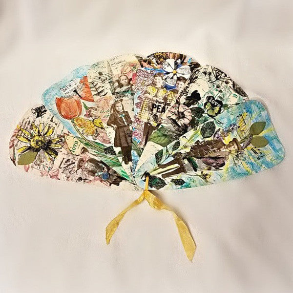 Charmed Floral Memory Fan Project by Ella Wilson