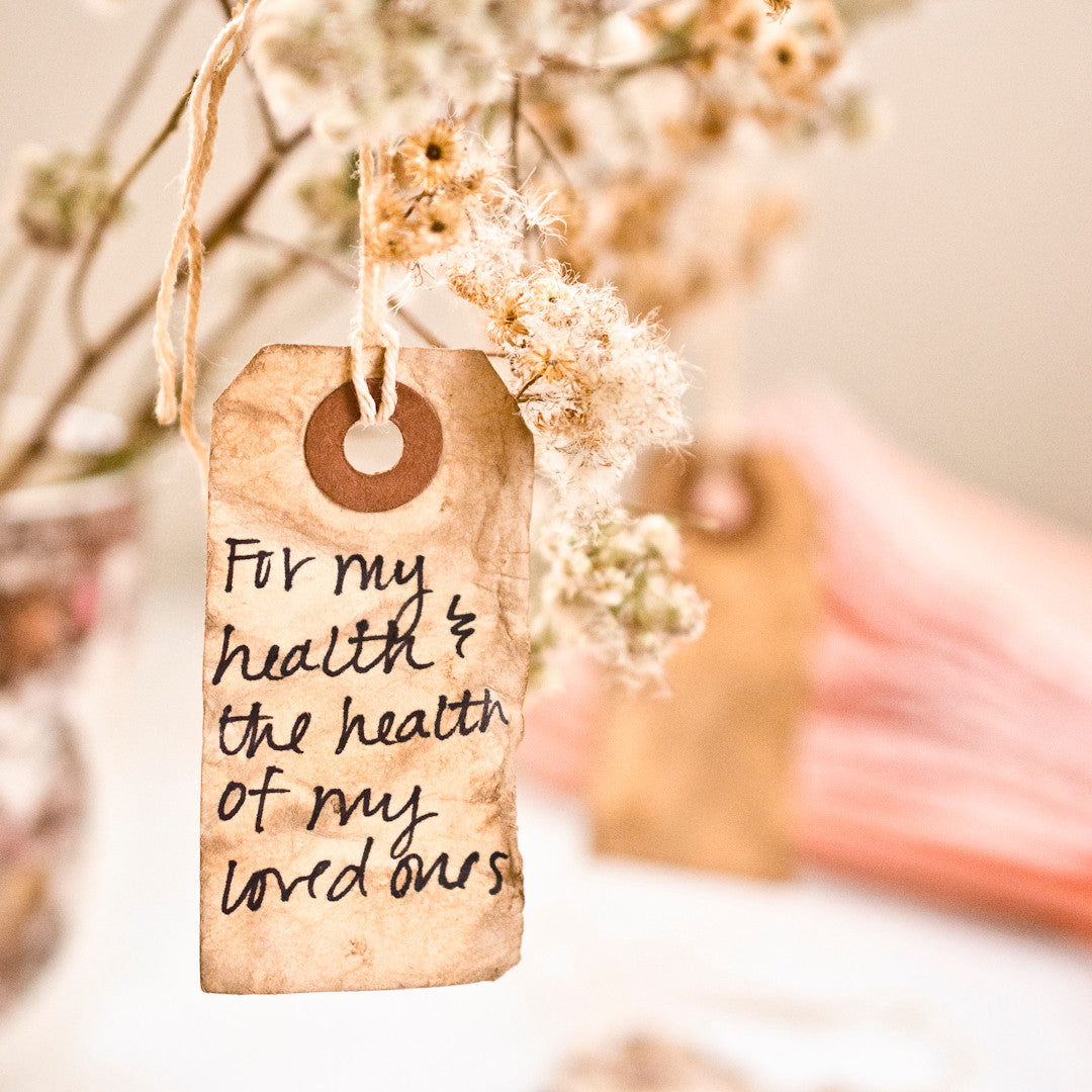 Handmade Gratitude Place Cards