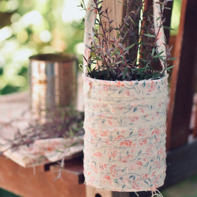Upcyled Cans Hanging Planter Project