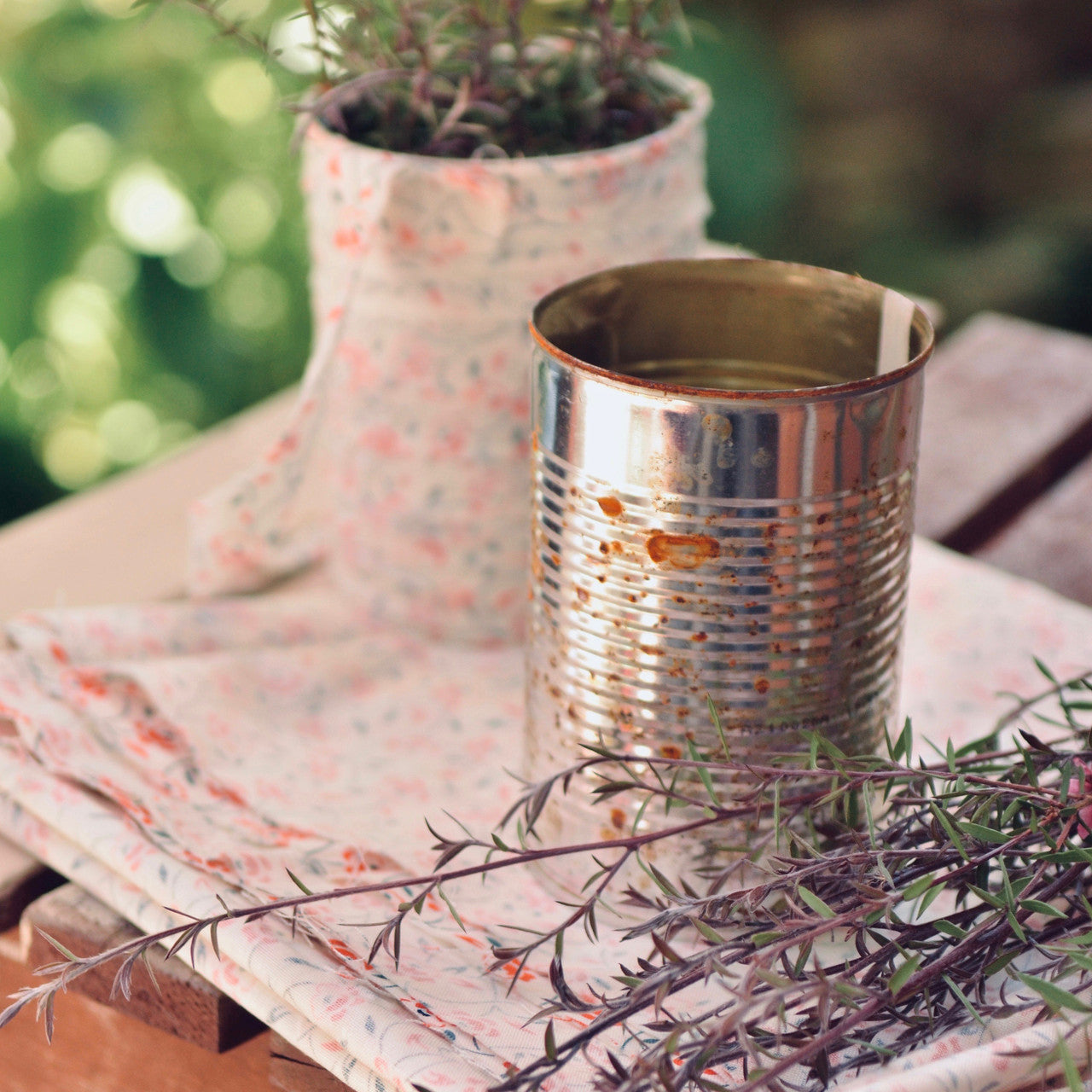 Upcyled Cans Hanging Planter Project