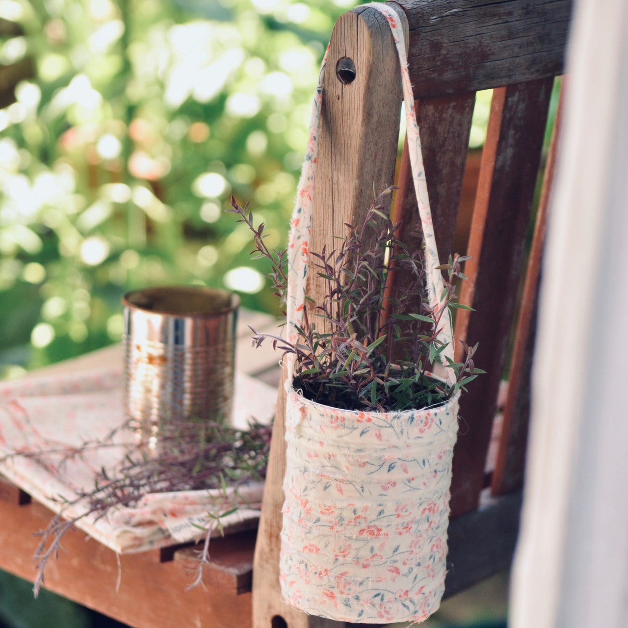 Upcyled Cans Hanging Planter Project