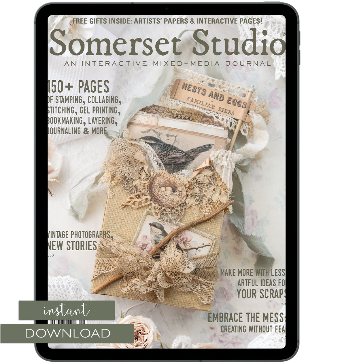 Somerset Studio Winter 2027 Instant Download
