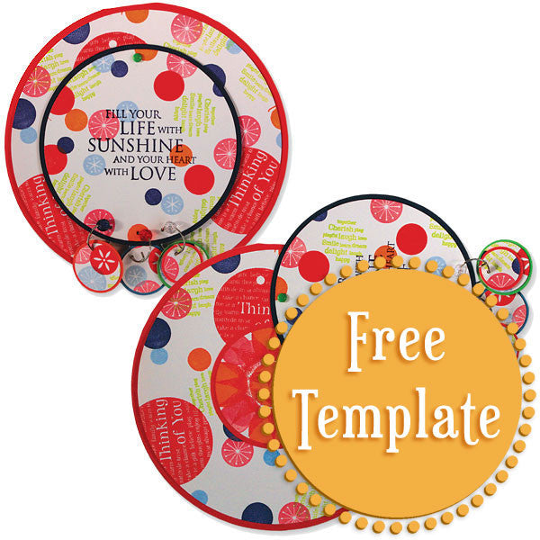 Circle Card Template