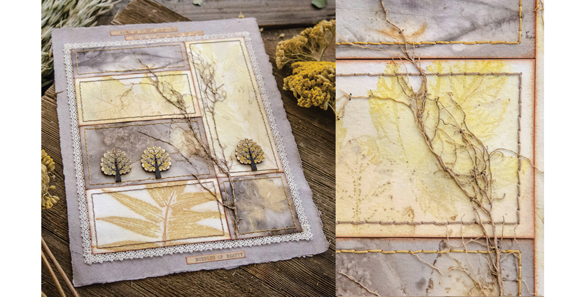 Bubbles of Beauty Project by Guest Artist, Margriet van Schaik