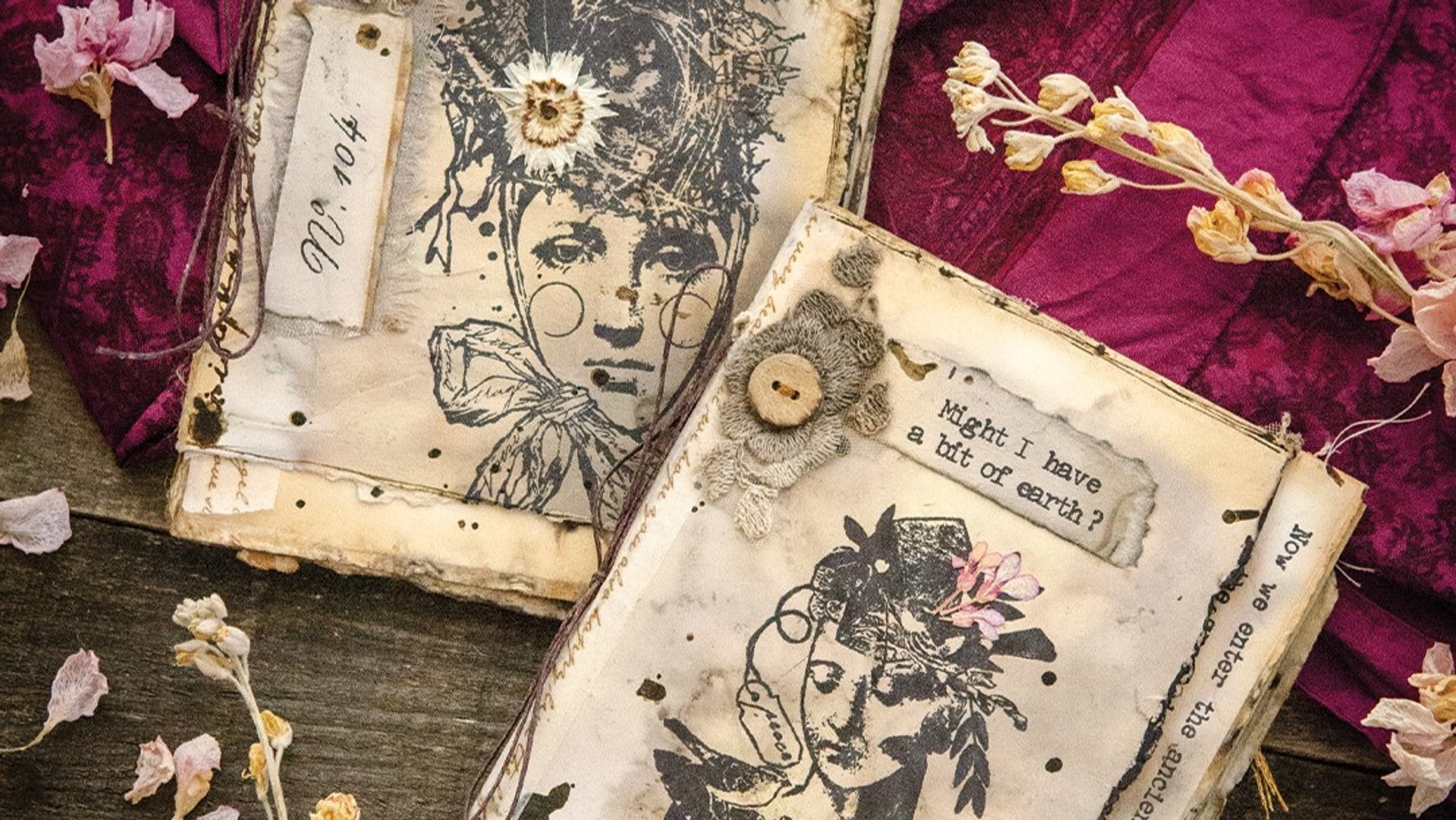 Sentiments in Stamps: Your Guide to Stamping in Mixed-Media