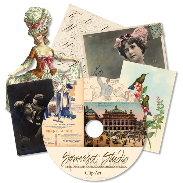 Vintage Clip Art CDs