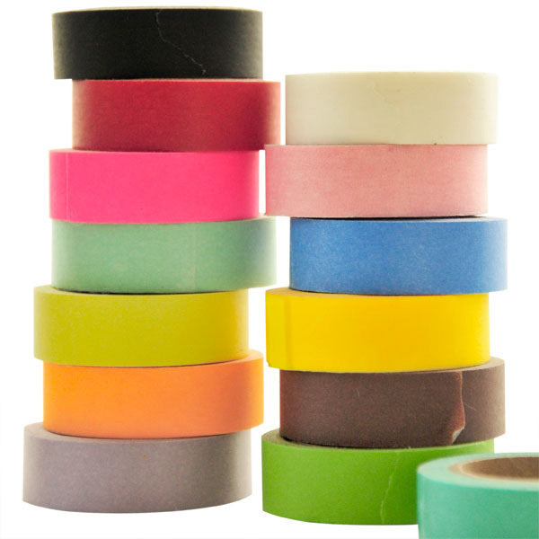 Solid-Colored Washi Tape