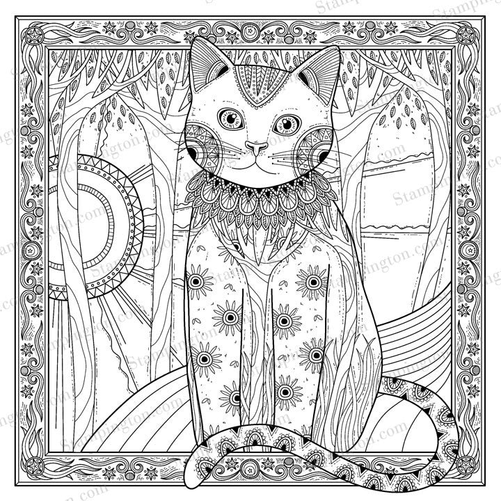 The Coloring Studio Winter 2017 Instant Download