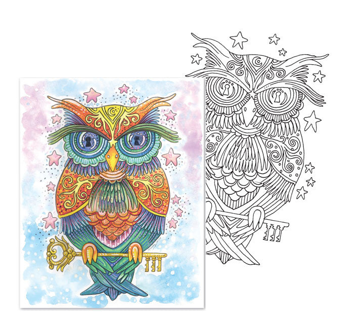 The Coloring Studio Winter 2017 Instant Download