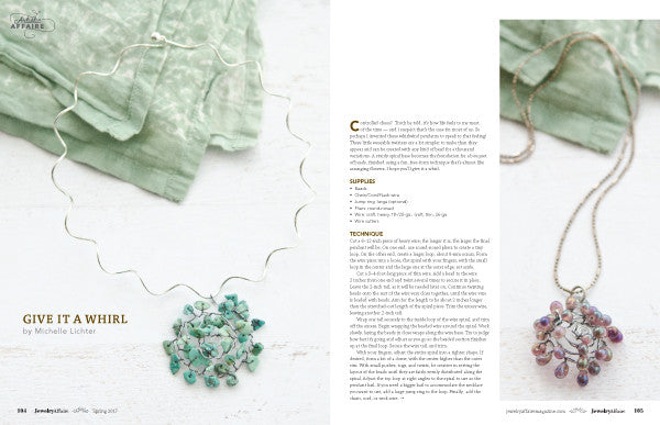 Jewelry Affaire Spring 2017 Instant Download