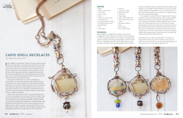Jewelry Affaire Spring 2017 Instant Download
