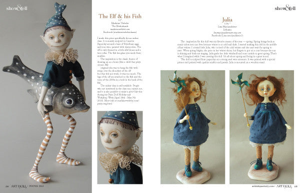 Art Doll Quarterly Spring 2016 Instant Download